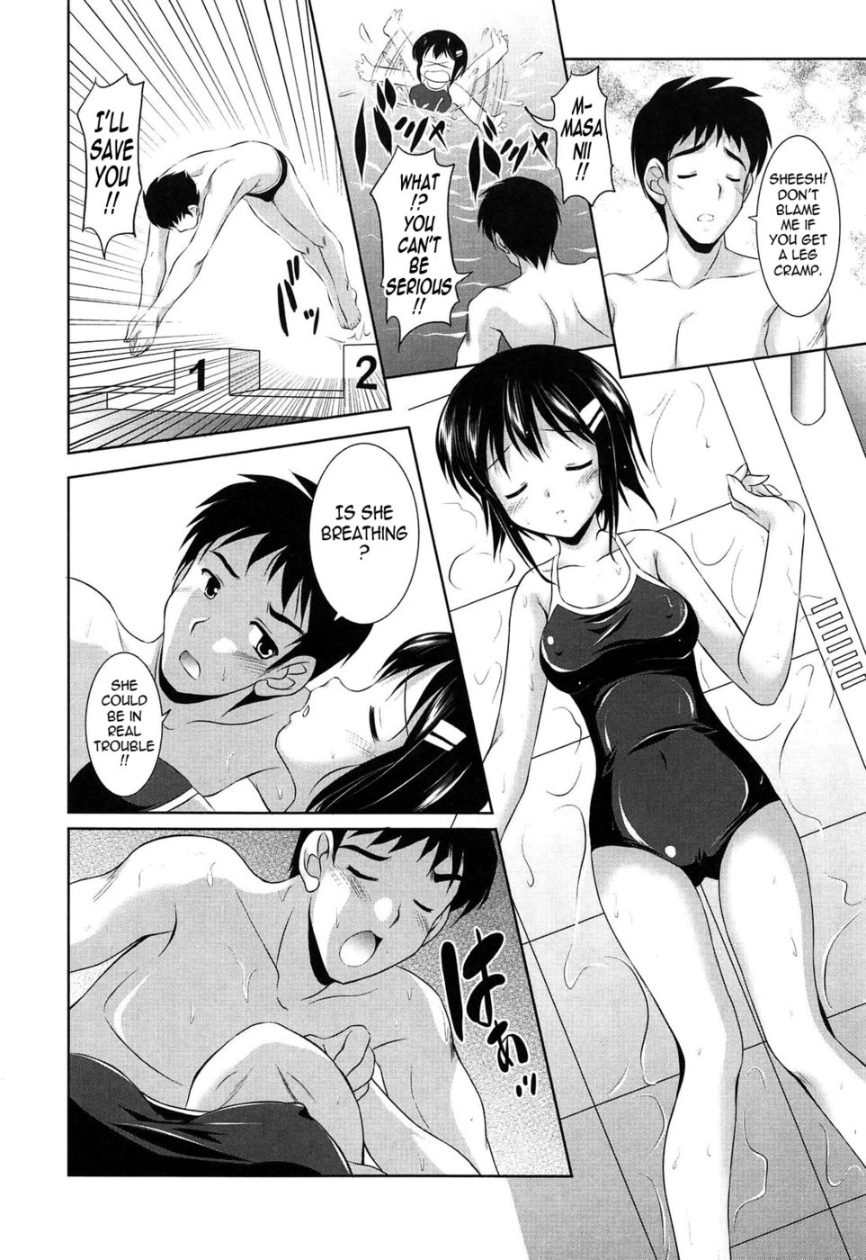 Hentai Manga Comic-Trans-swimsuit Lovers-Read-6